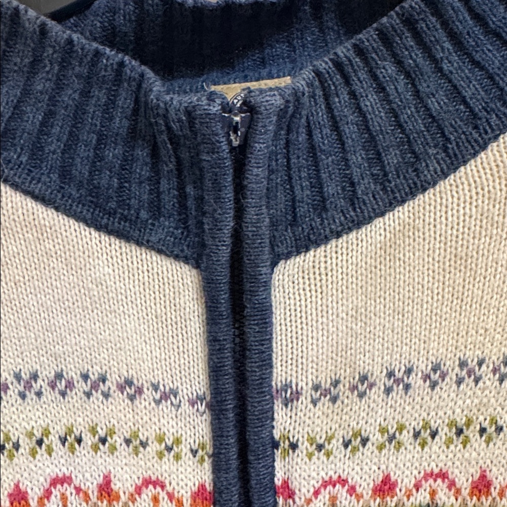Shaver Lake Women’s XL Full Zip‎ Cardigan Sweater Long Sleeve Colorful Casual - Picture 10 of 10